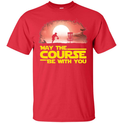 May The Course Be With You T-shirt Red