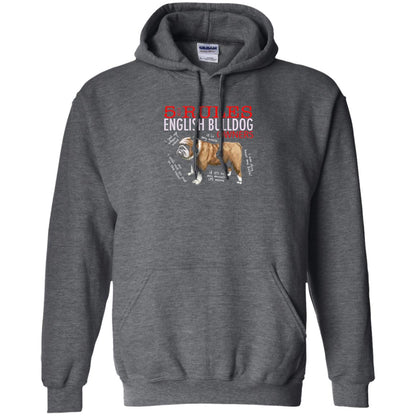 5 Rules For English Bulldog Owners Dog Lover Shirt Dark Heather