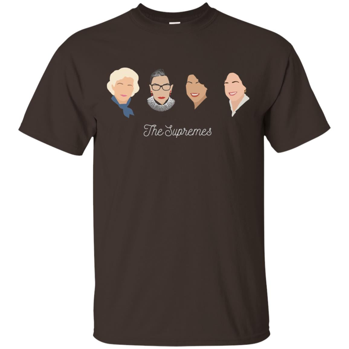 The Supremes T-shirt Dark Chocolate