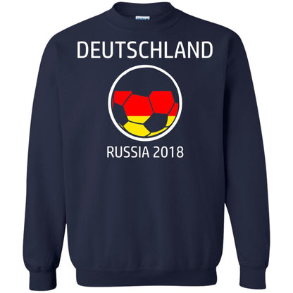 Deutschland Team Russia 2018 Soccer Fan T-shirt Navy