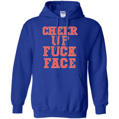 Cheer Up Face Shirt Royal