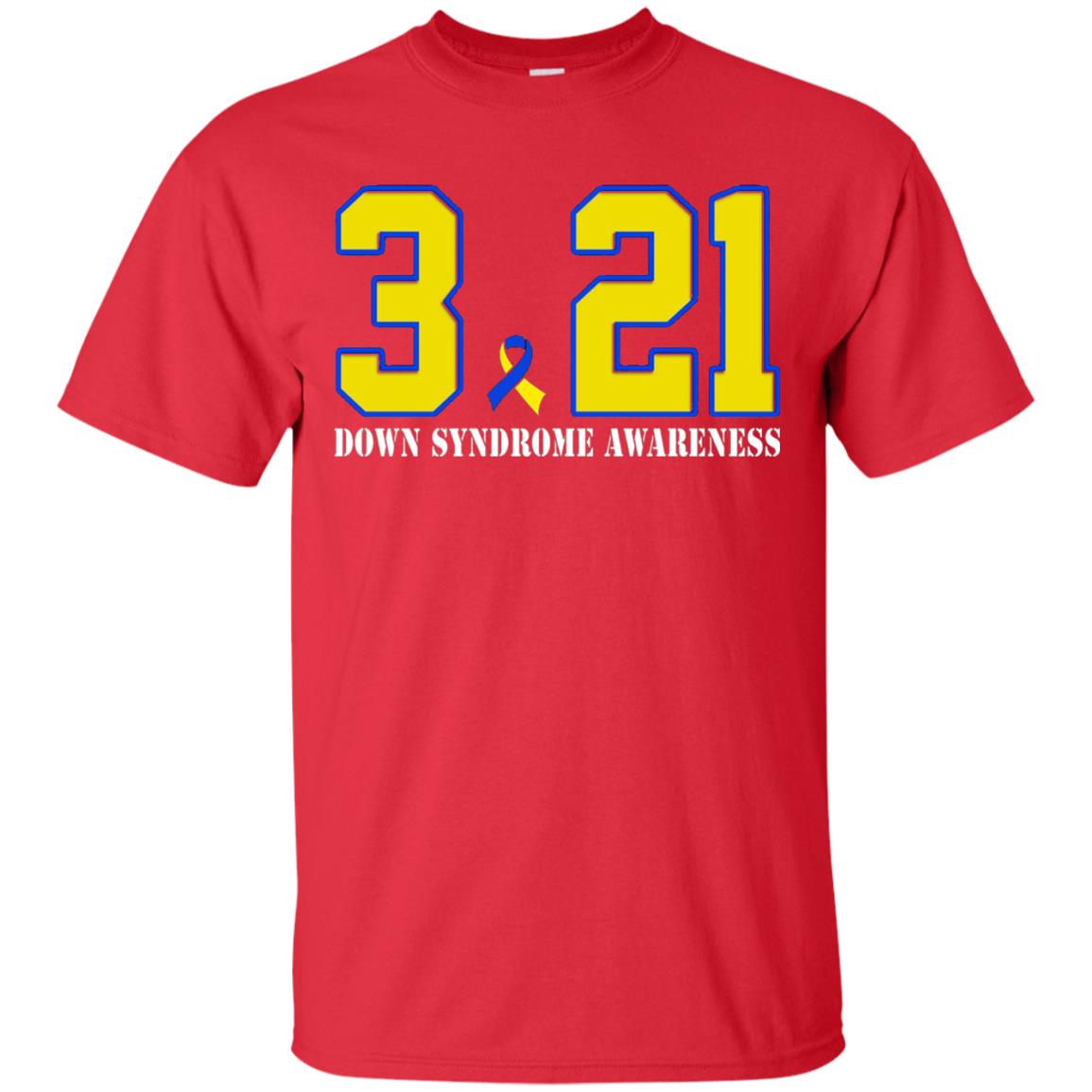 March 21st Down Syndrome Awareness T-shirt Red