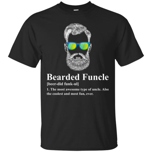 Uncle T-shirt Beared Funcle Black