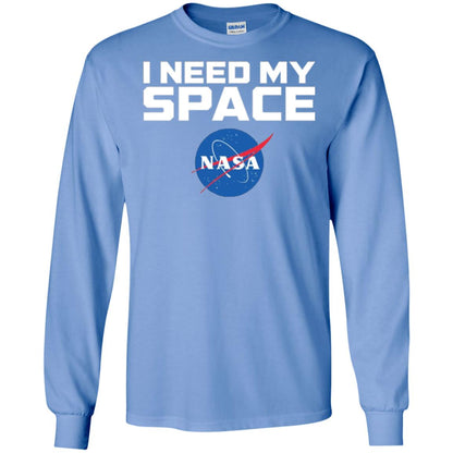 Nasa Logo T-shirt I Need My Space Carolina Blue