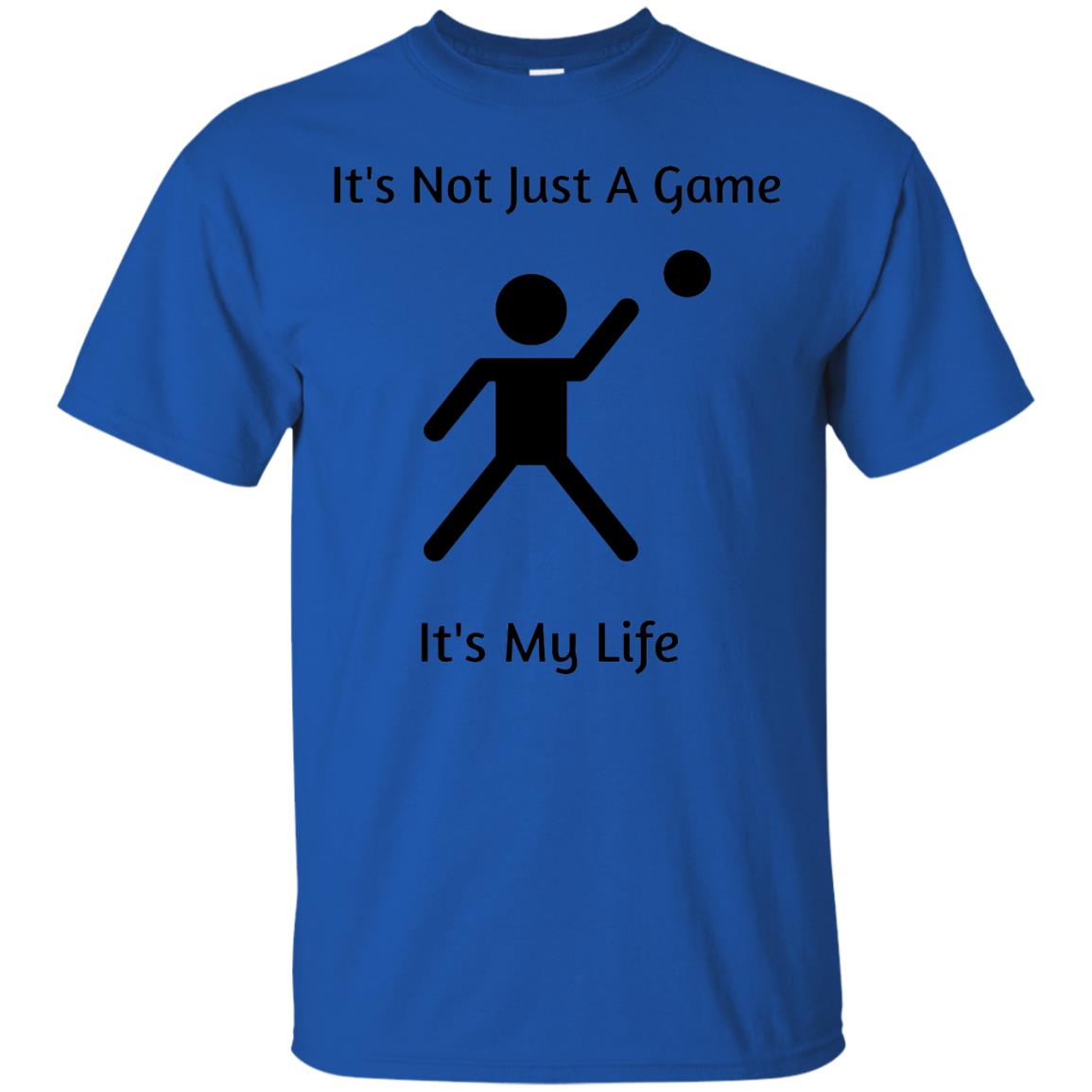 Basketball Shirt Its Not Just A Game Its My Life Royal