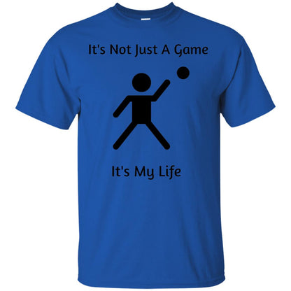 Basketball Shirt Its Not Just A Game Its My Life Royal