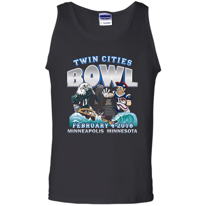 Football Lover T-shirt Twin Cities Bowl Black