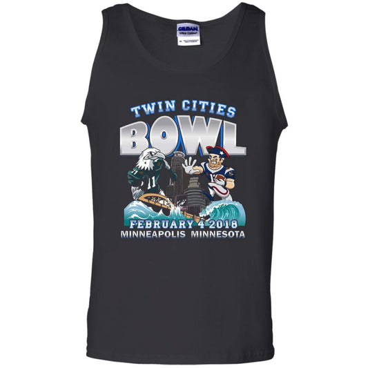 Football Lover T-shirt Twin Cities Bowl Black