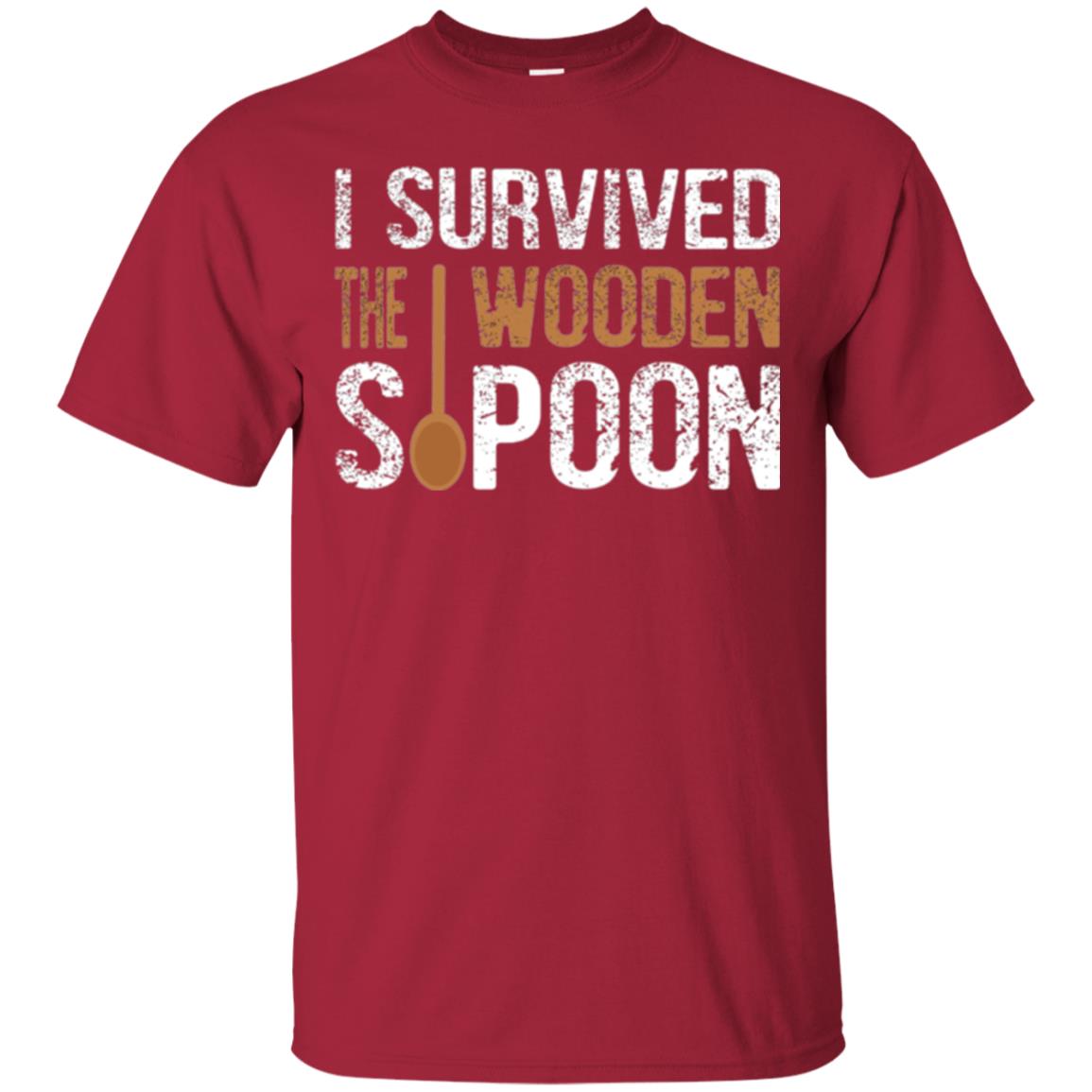 Spoon T-shirt I Survived The Wooden Spoon Cardinal