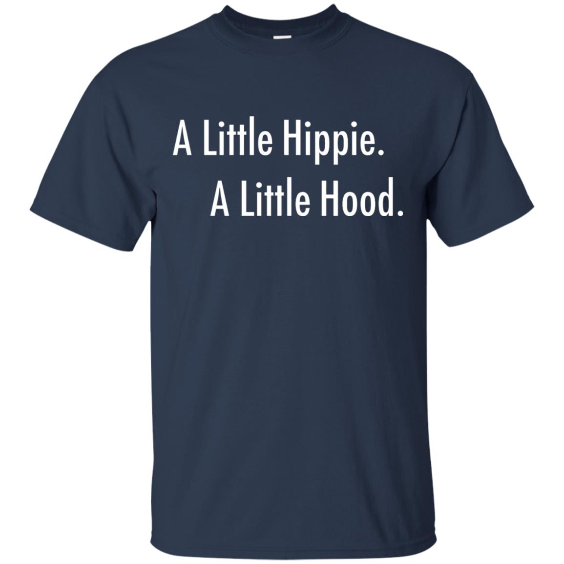 A Little Hippie A Little Hood Shirt Navy
