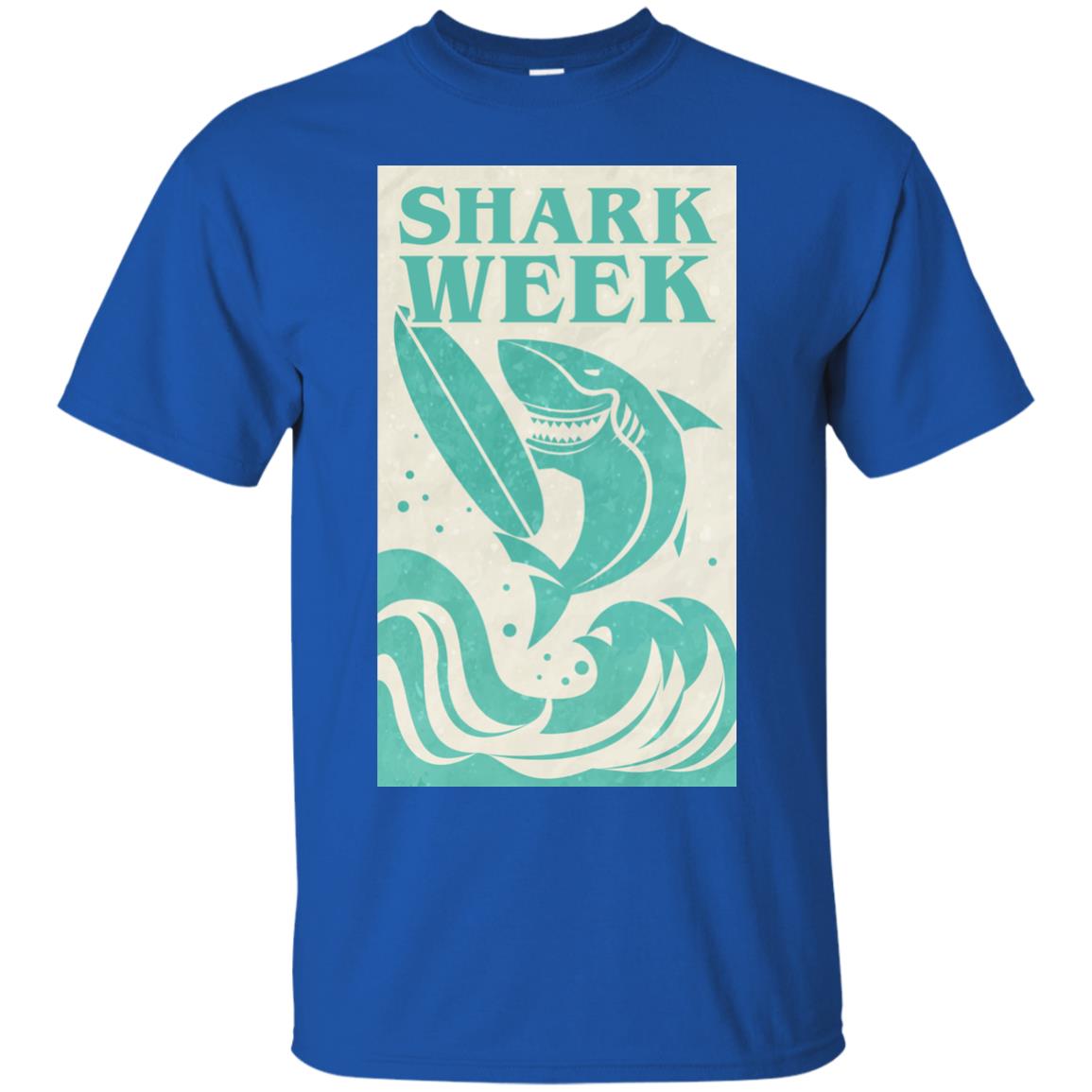 Shark Week Shirt Royal