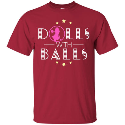 Bowling Lover T-shirt Dolls With Balls T-shirt Cardinal