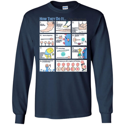 Film T-shirt How They Do Itthe Plumbus Navy