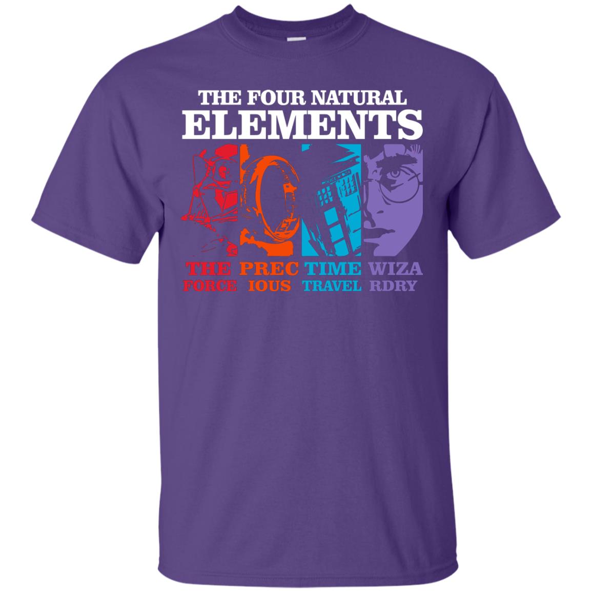 The Four Natural Elements The Force Precious Time Travel Wizardry Purple