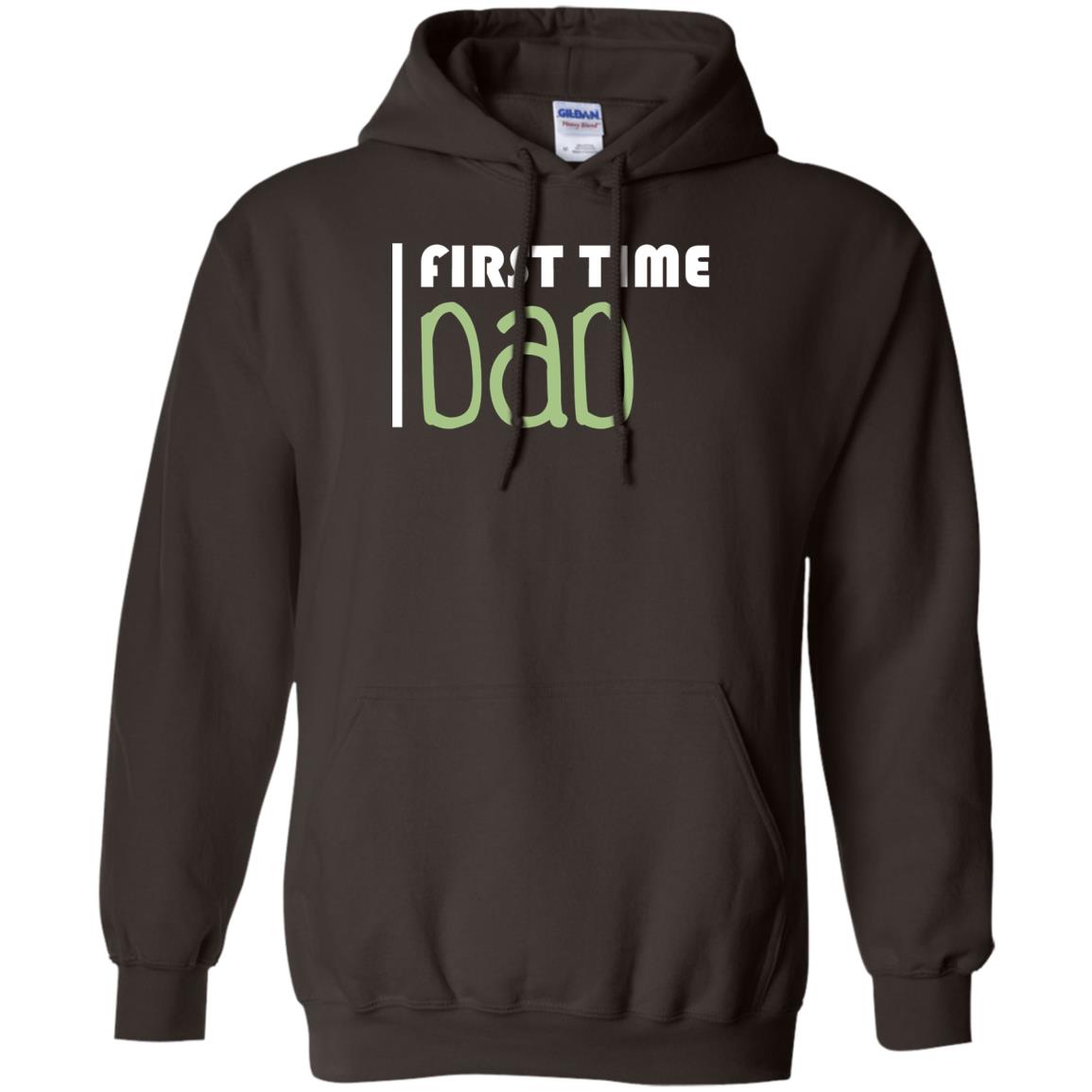 First Time Dad New Dad Shirt Dark Chocolate