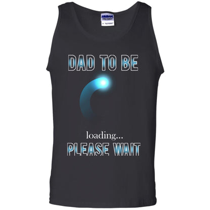 Daddy T-shirt Dad To Be Loading Please Wait Black