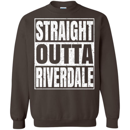 United States T-shirt Straight Outta Riverdale Dark Chocolate