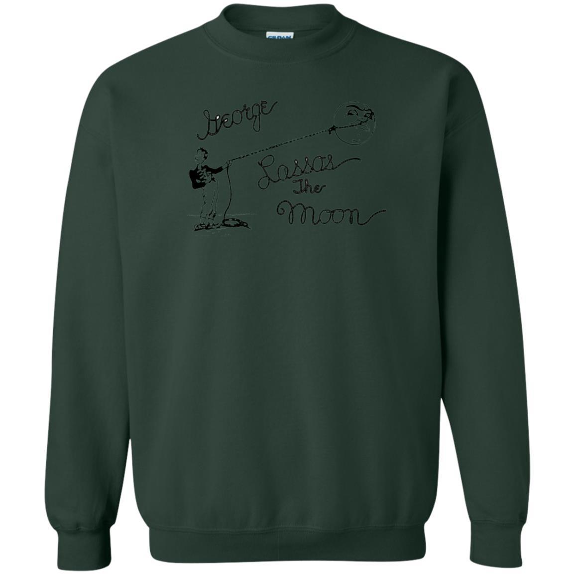Film T-shirt It's A Wonderful Life George Lassos The Moon Forest Green