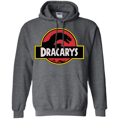 Dracarys Dragon Dinosaur T-shirt Dark Heather