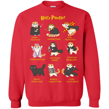 Hairy Pawtter Harry Potter Fan T-shirt Red