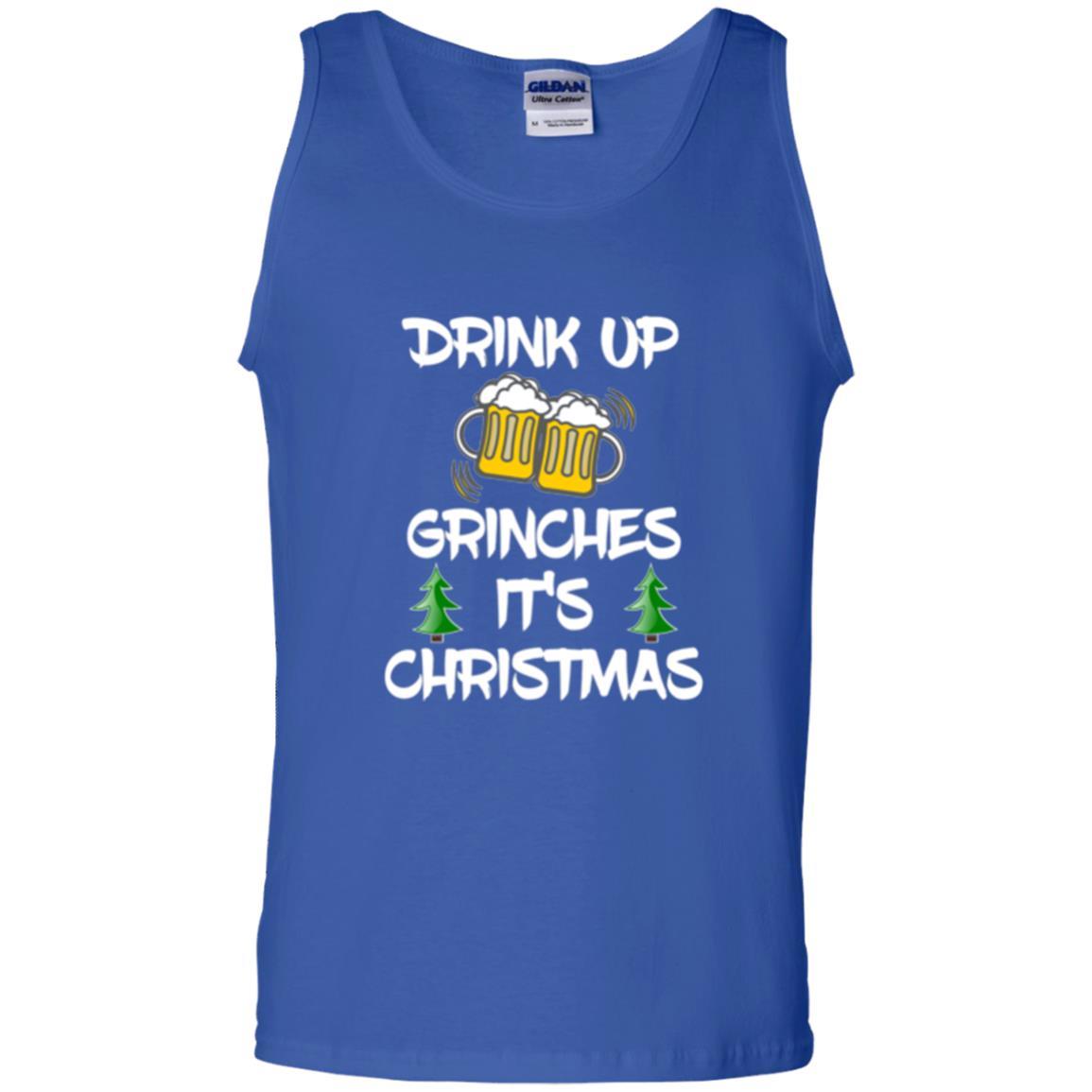Beer Lover T-shirt Drink Up Beer Grinches It's Christmas Royal