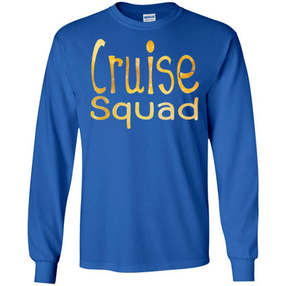 Cruise Squad T-shirt Funny Party Royal