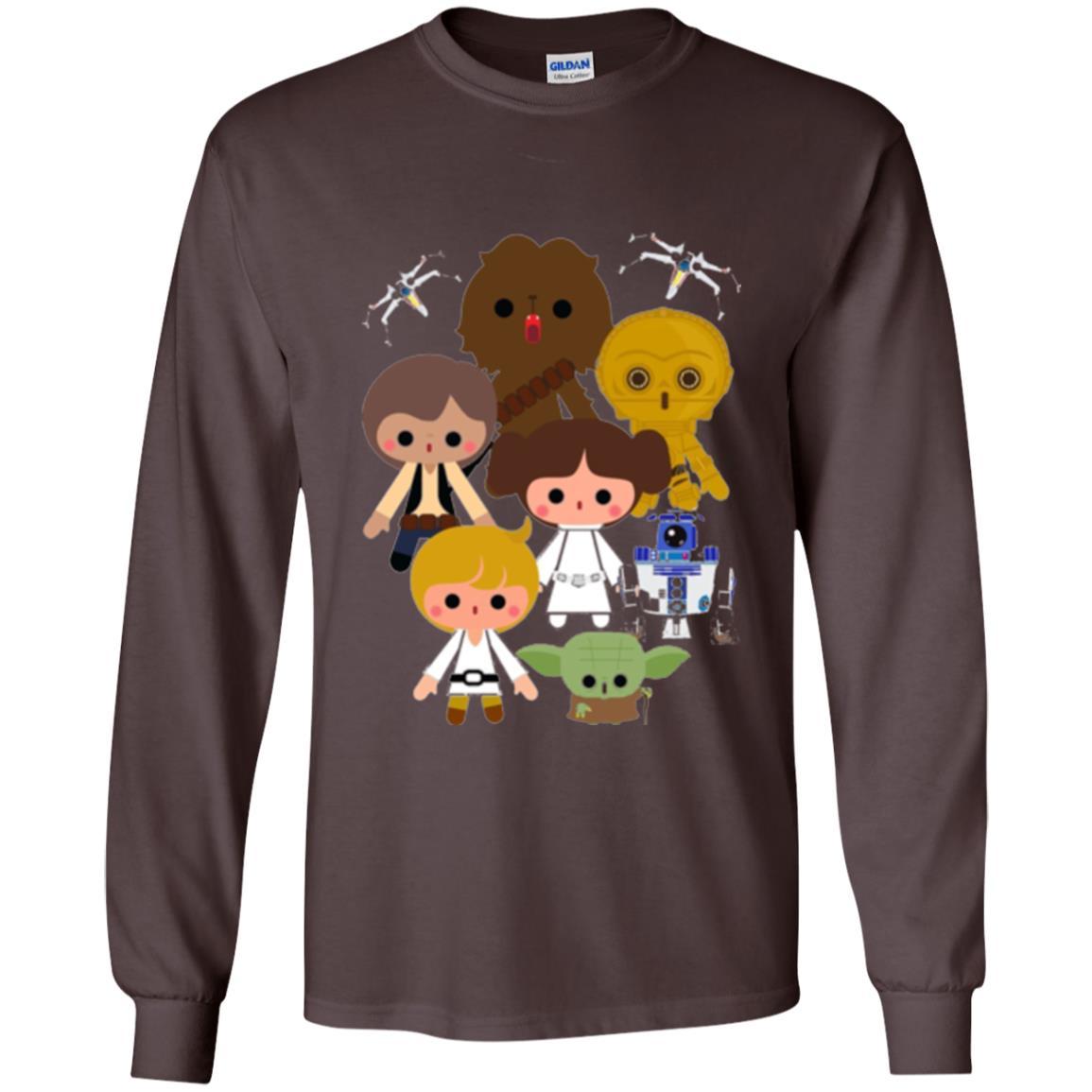 Film T-shirt Cute Kawaii Style Heroes Graphic Dark Chocolate