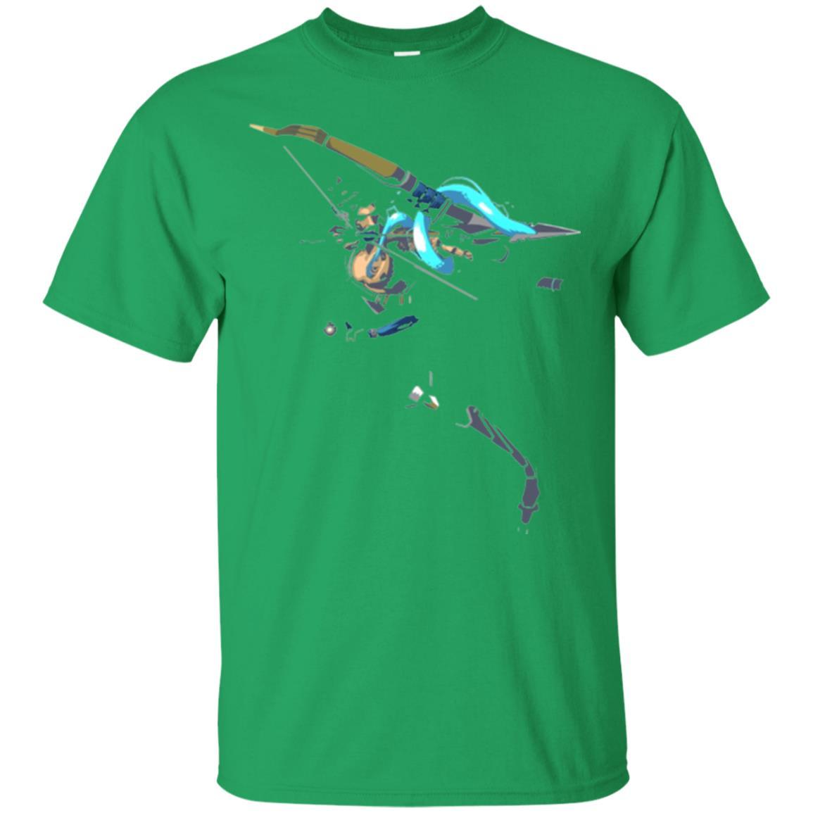 Overwatch Hanzo Dragonstrike Spray T-shirt Irish Green
