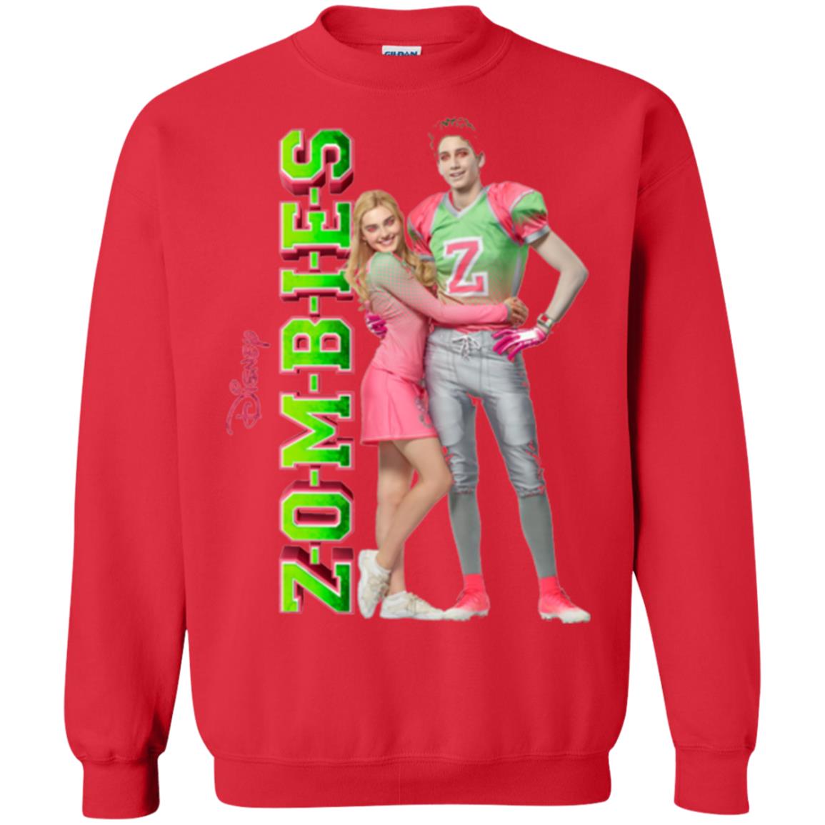 Zombies Cheer Football Lover T-shirt Red