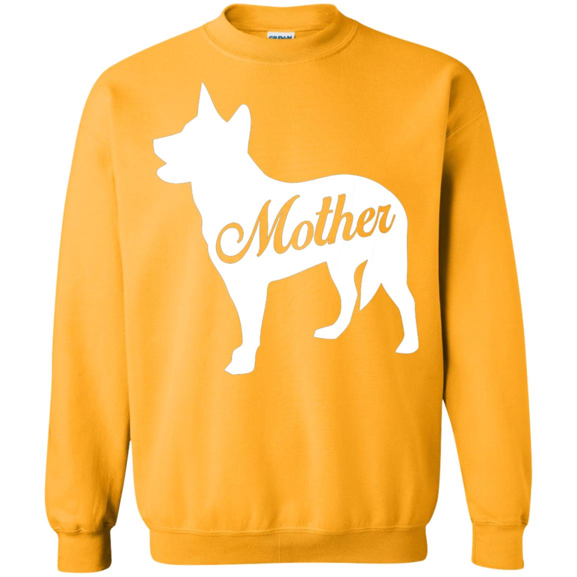 American Cattle Dog Mom T-shirt Gold