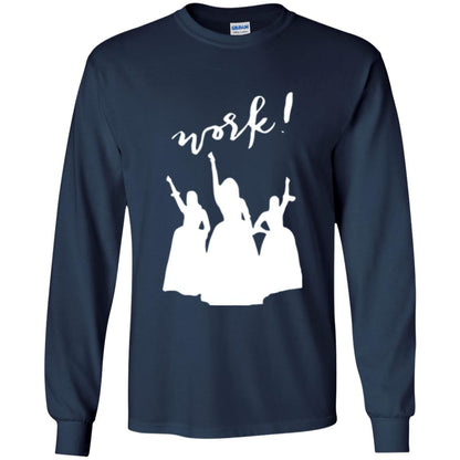 Schuyler Sisters T-shirt Work Navy