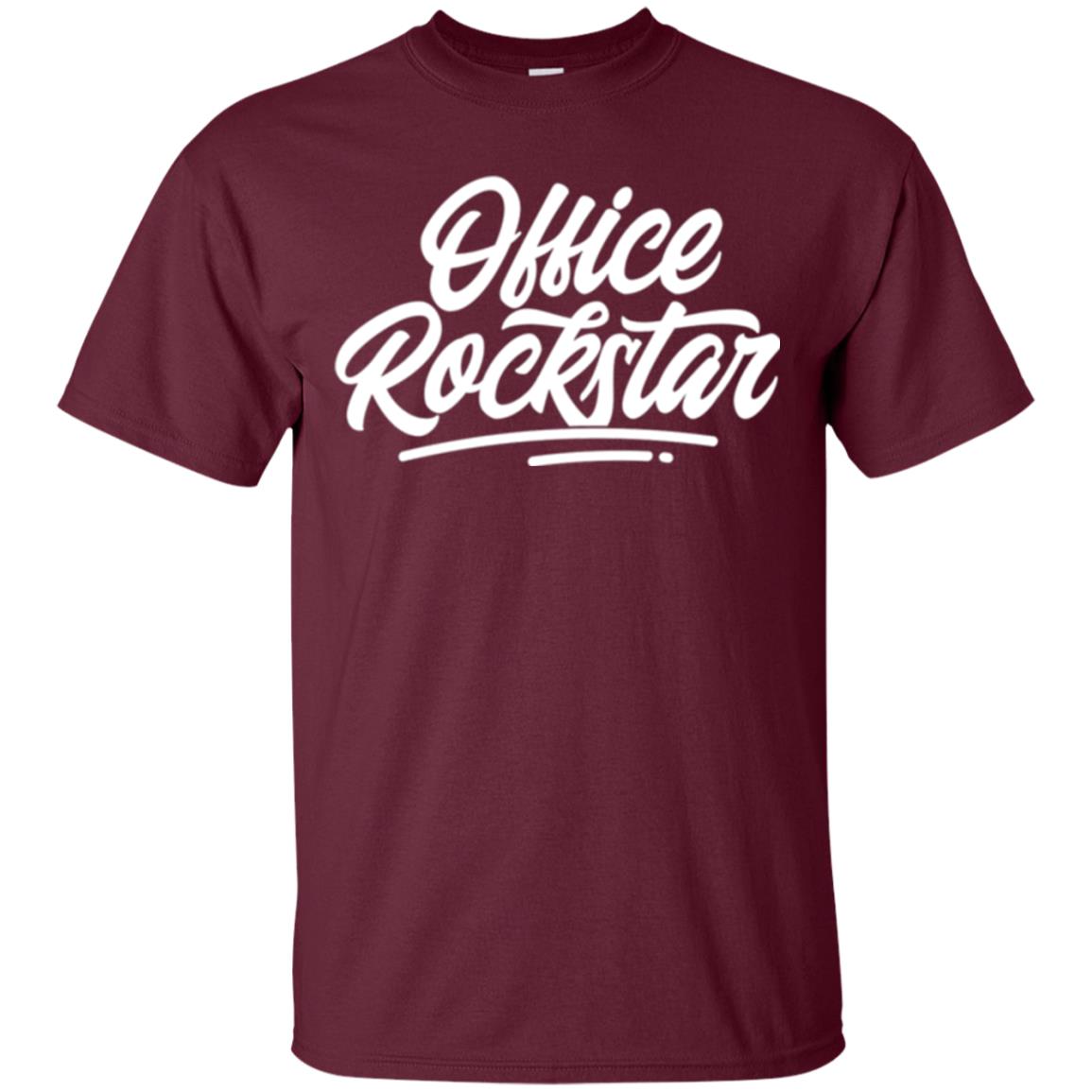 Office Rockstar T-shirt Administrative Professionals Day Maroon