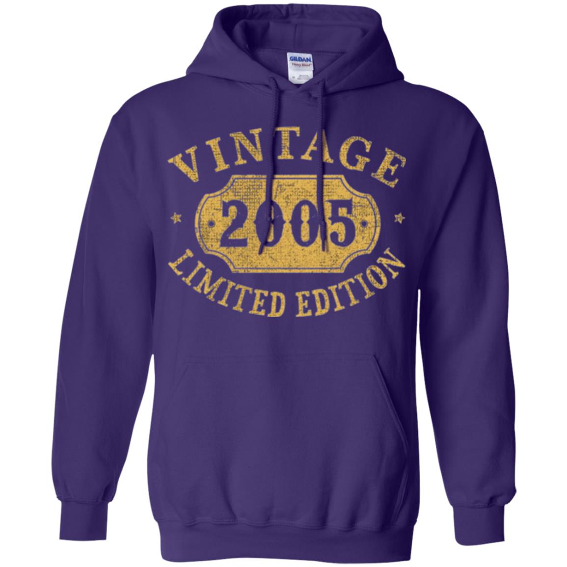 Brithday T-shirt Vintage 2005 Limited Edition Purple