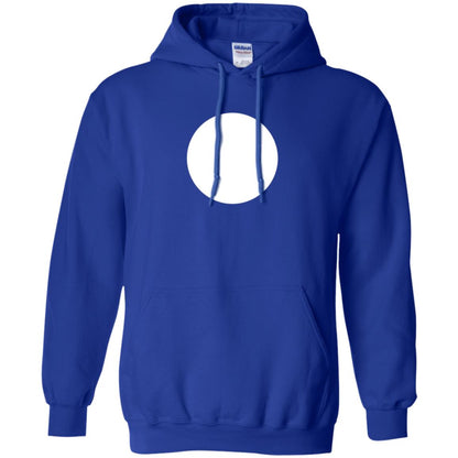 Big White Dot T-shirt Royal