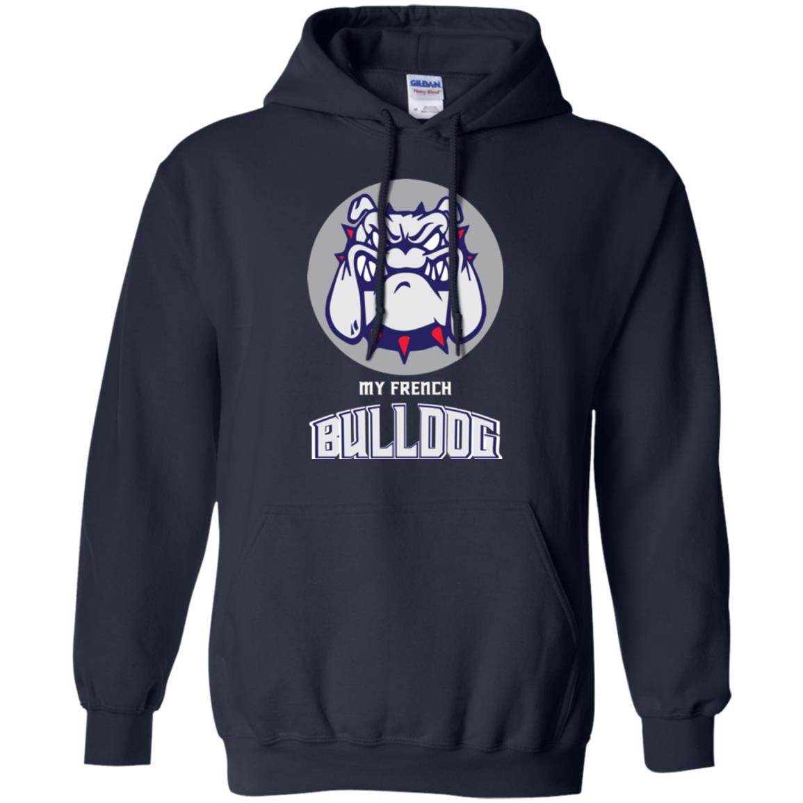 Dog Lover T-shirt My French Bulldog Navy