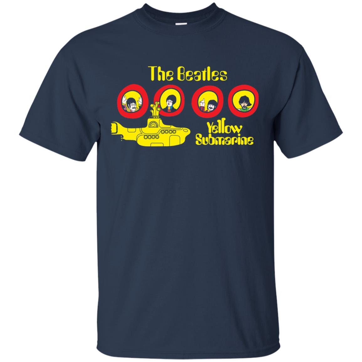 The Beatles Yellow Submarine T-shirt Navy