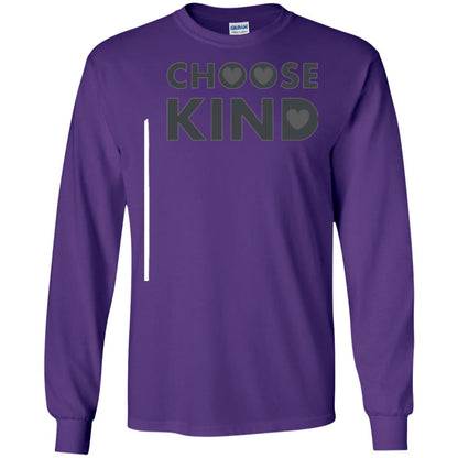 Anti Bullying T-shirt Choose Kind Purple