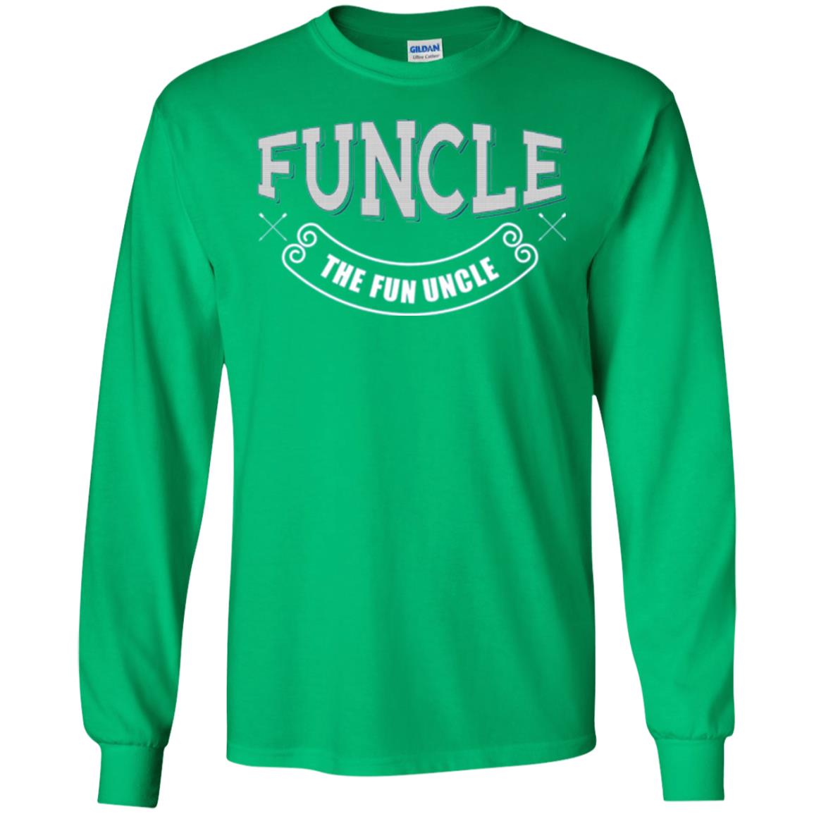 Funcle The Fun Uncle T-shirt Irish Green