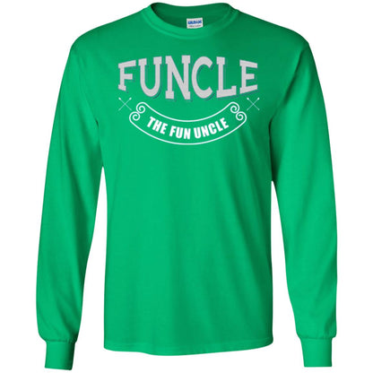 Funcle The Fun Uncle T-shirt Irish Green