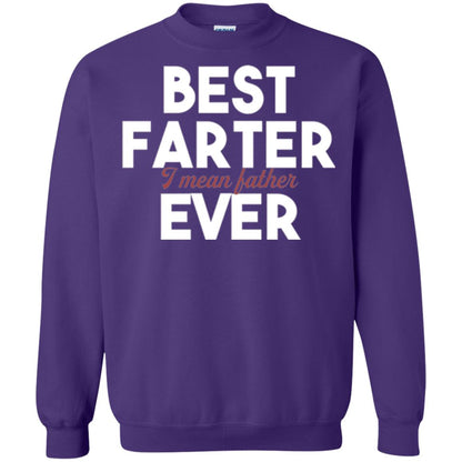 Father T-shirt Best Farter I Mean Best Father Ever Purple