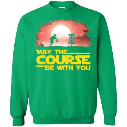 May The Course Be With You T-shirt Irish Green