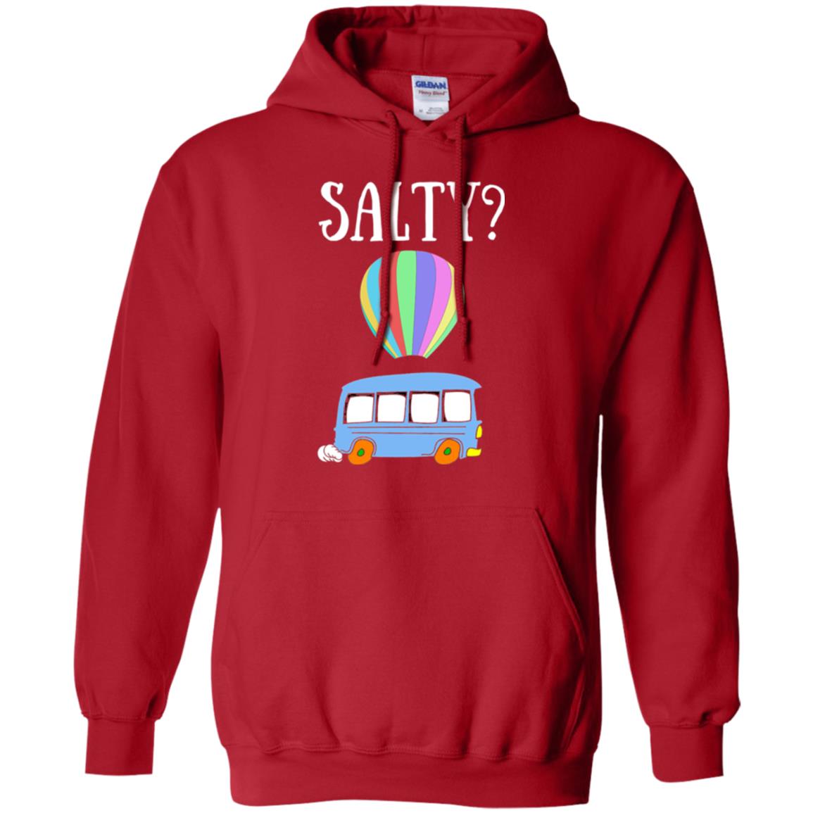 Salty Humorous Parody T-shirt Red
