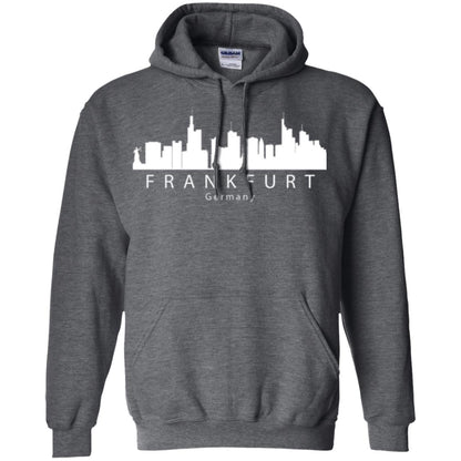 Frankfurt Germany Skyline T-shirt Dark Heather