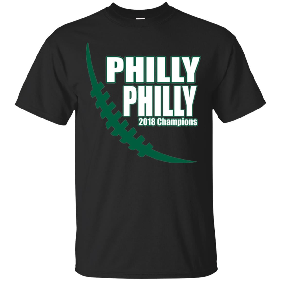 Football Lover T-shirt Philly Philly 2018 Championship Black