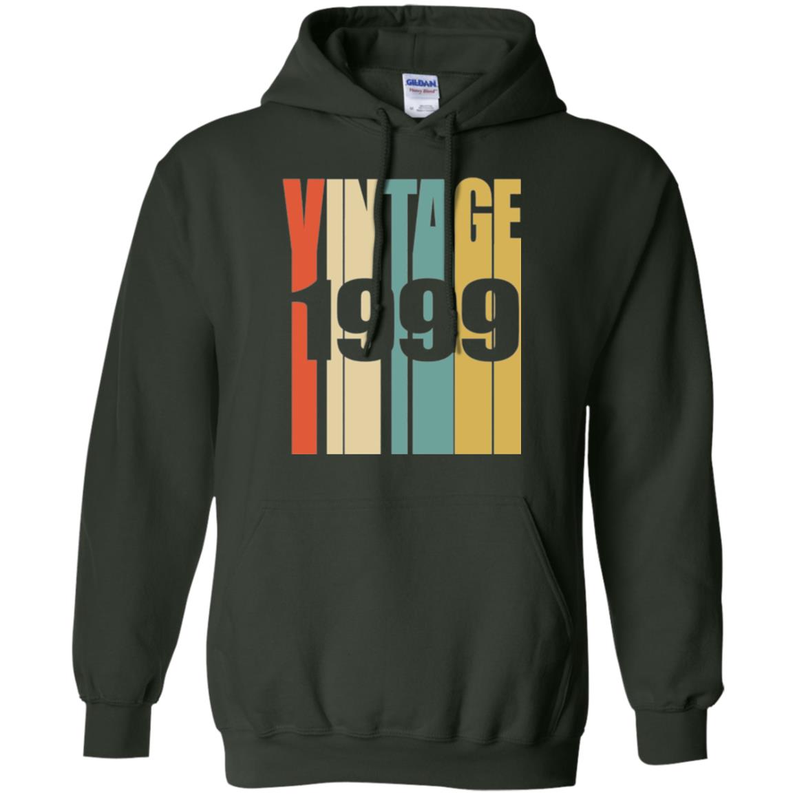 Brithday T-shirt Retro Vintage 1999 Forest Green