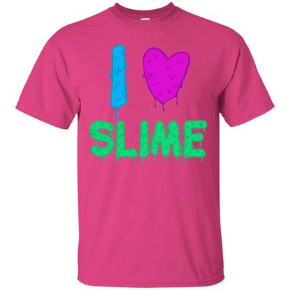 I Love Slime T-shirt Slime Lovers Heliconia