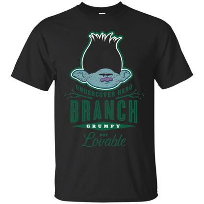 Undercover Hero Trolls Branch Grumpy But Lovable Black