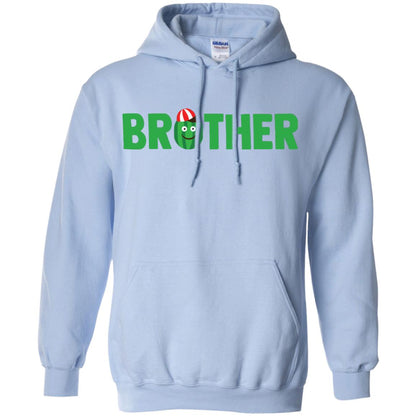 Brother Watermelon Funny Summer Melon Fruit Shirt For Brother Light Blue