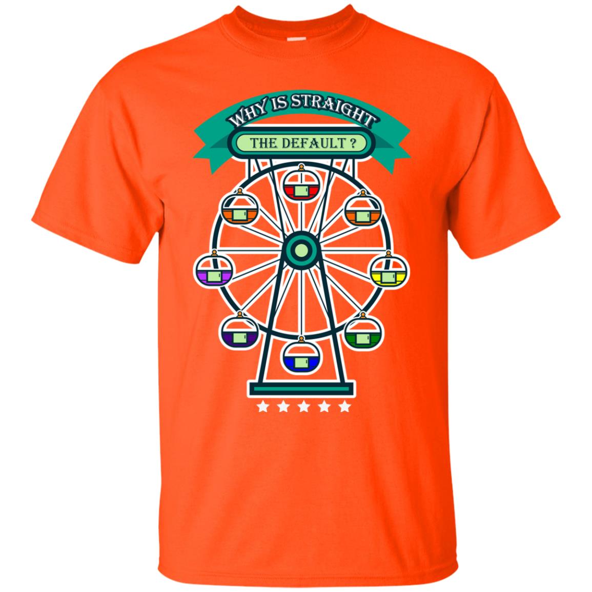 Why Is Straight The Default Lgbt Shirt Orange