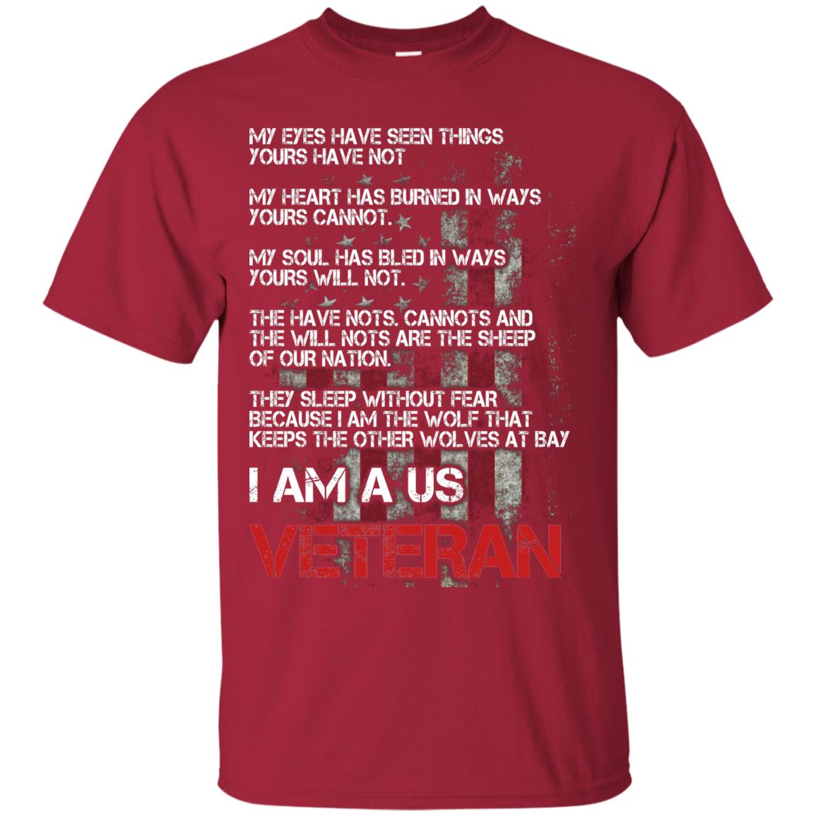 I Am A Us Veteran My Eyes My Heart My Soul Cardinal